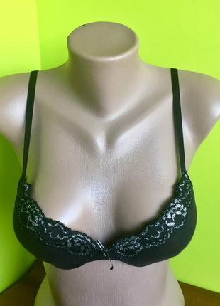 Натуральний бюстгальтер з мереживом і push-up від new look‼️мін-не замовлення 175 грн‼️