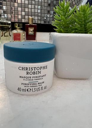 Christophe robin purifying mask with Recommended mud очищаюча маска для волосся