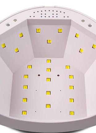 Led+uv лампа sun one 48w white