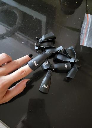 Кліпси для зняття гель лаку набір2 фото