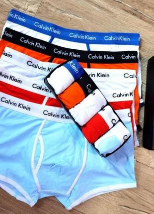 Боксерки calvin klein нові! 600 грн за 5 штук.