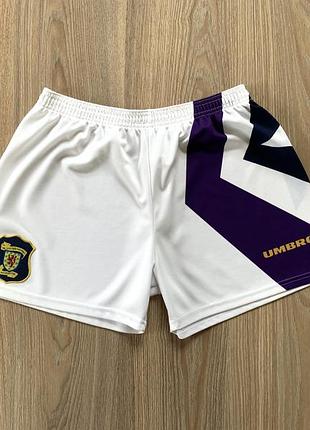Мужские редкие винтажные коллекционные футбольные шорты umbro scotland 1994