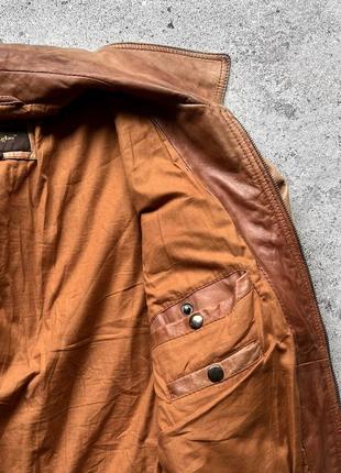 Mac douglas vintage men’s leather jacket шкіряна куртка5 фото