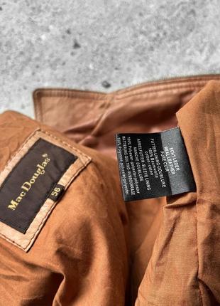 Mac douglas vintage men’s leather jacket шкіряна куртка10 фото