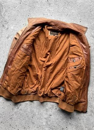 Mac douglas vintage men’s leather jacket шкіряна куртка2 фото