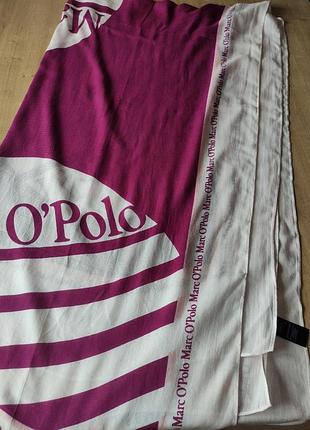 Большой фирменный женский шарф палантин  от люкс бренда marc o'polo, германия.