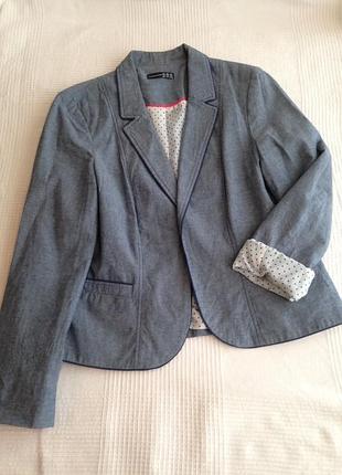 Летний пиджак/жакет без застёжки  atmosphere