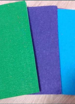 Набор махрового фоамирана, махровый фоамиран