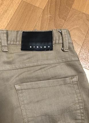 L/бежевые пудровые идеальные джинсы дорогого бренда sisley5 фото