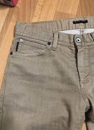 L/бежевые пудровые идеальные джинсы дорогого бренда sisley4 фото