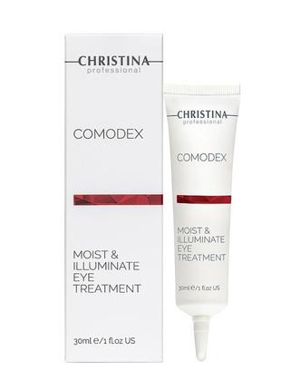 Зволожувальний гель для зони навколо очей "сяйво"
christina comodex moist and illuminate eye treatment