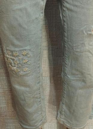 Укороченные женские джинсы3 фото