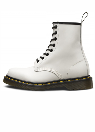 Жіночі ботінки dr. martens white | знижка.