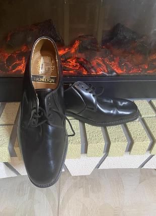 Красивые кожаные мужские туфли 👞 10 размера2 фото