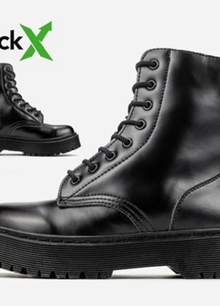 Ботинки зима dr.martens «хутро» jadon❄мартінси, чоботи теплі