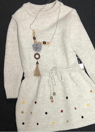 Сукня, вовна, акрил тм "miss olix"