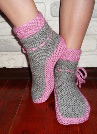 Домашние носки, тапочки