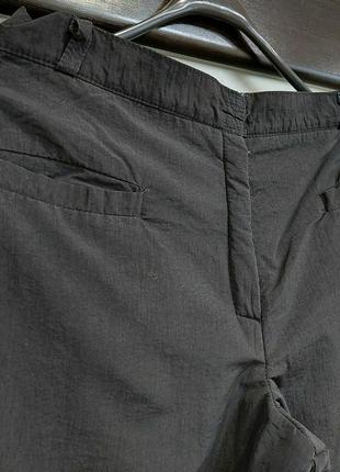 Утеплённые чёрные расклешённые брюки на подкладке штаны клёш3 фото