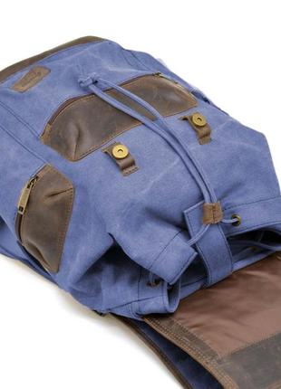 Городской рюкзак для ноутбука парусина и кожа tarwa rkc-0010-4lx5 фото
