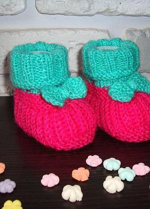 Пінетки для малятка, 0-3 міс