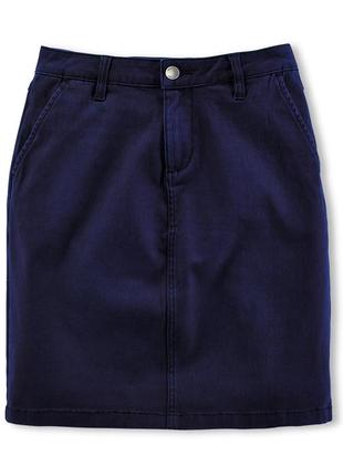 Юбка джинсовая стрейчевая тсм германия, размеры 42-48рус.2 фото