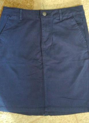 Юбка джинсовая стрейчевая тсм германия, размеры 42-48рус.4 фото