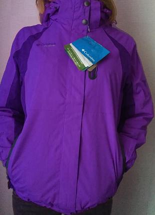Мембранная куртка columbia titanium 3 в 1 с флисовой подстежкой
