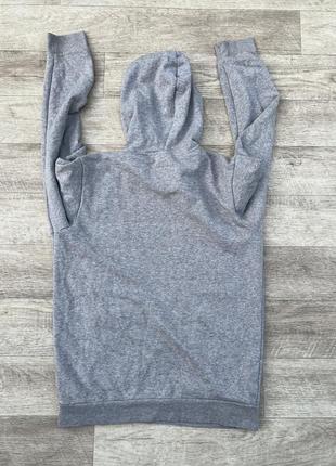 Adidas кофта балахон оригинал s серый6 фото