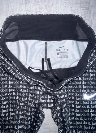 Тренувальні оригінальні лосіни для занять спортом nike dri-fit 6