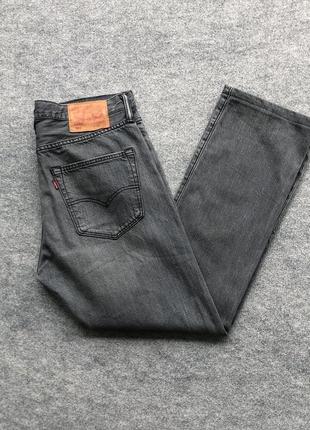 Оригінальні джинси levi’s 501 original fit jeans urban grey6 фото