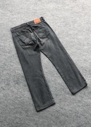 Оригінальні джинси levi’s 501 original fit jeans urban grey4 фото