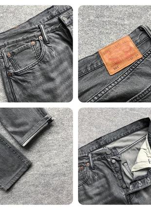 Оригінальні джинси levi’s 501 original fit jeans urban grey9 фото