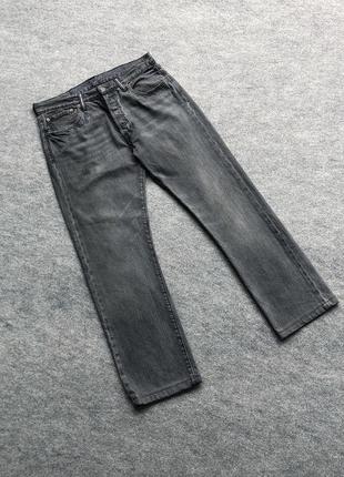 Оригінальні джинси levi’s 501 original fit jeans urban grey2 фото