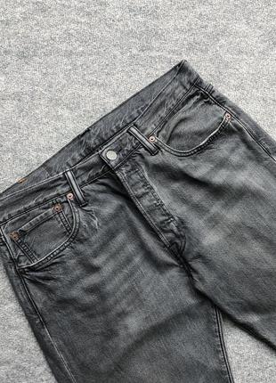 Оригінальні джинси levi’s 501 original fit jeans urban grey7 фото