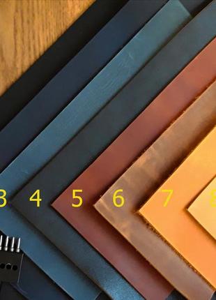 Напульсник кожаный для часов, ремешок "nikaz" для часов 18, 20, 22, 24мм (к028)