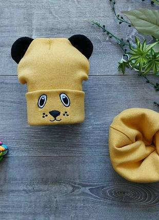 Шапочка і хомут для хлопчика