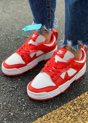 Кросівки nike dunk low disrupt red