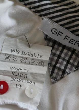 Gf ferre- оригинал, брендовая, стильная рубашка, сост. идеал 3-5 лет5 фото