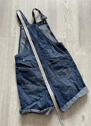 Крутий джинсовий комбінезон шорти george 10-11років4 фото
