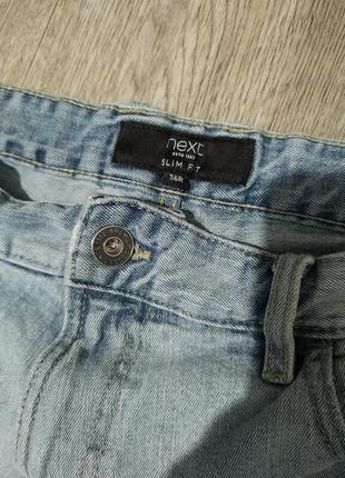 Мужские джинсы / мужские штаны / next / чоловічі джинси / чоловічі штани / брюки /2 фото