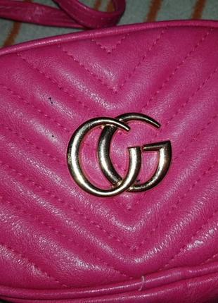 Сумка розовая