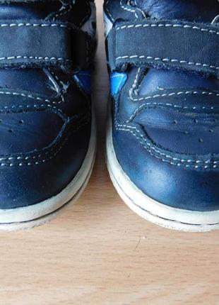 Ботинки кожаные geox 21 р. стелька 13,8 см2 фото
