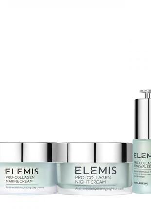 Elemis kit: pro-collagen everyday renewal essentials - анти-ейдж набір для щоденного відновлення