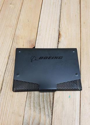 Металічна візитниця boeing