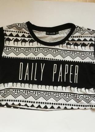 Кроп футболка daily paper xs s
