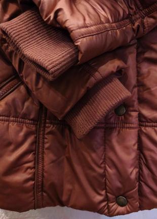 Куртка деми, приталенная, теплая, m/l9 фото