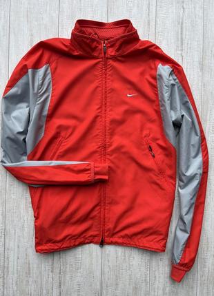 Nike кофта ветровка xl беговая винтажна clima fit
