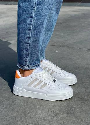 Кросівки adidas dass-ler white beige orange