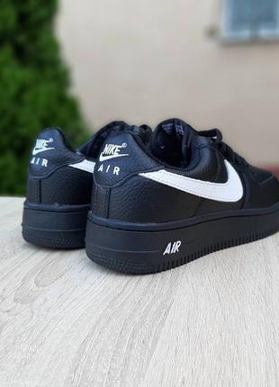 Утеплені зимові nike air force 🖤🖤🖤4 фото