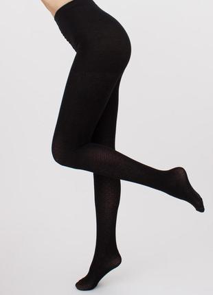 Колготки теплі бавовняні жіночі колготи колготы теплые хлопковые женские с рисунком 150ден